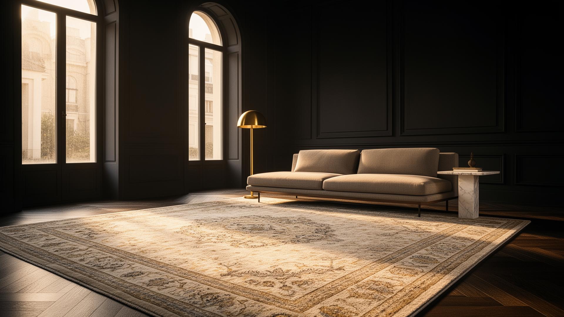 Serre Design — covoare de lux în interior editorial